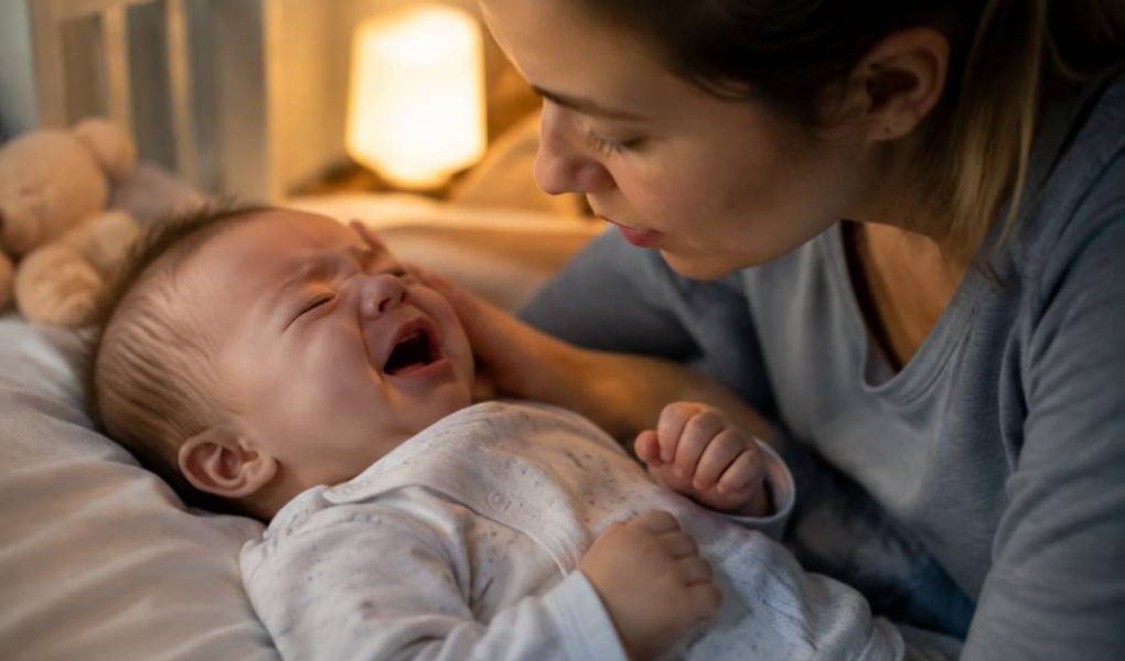 Poussée dentaire et hurlement la nuit : quels soins et rituels pour apaiser bébé ?