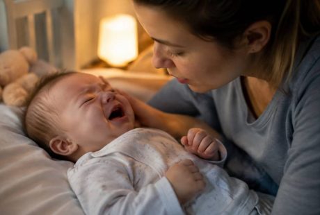 Poussée dentaire et hurlement la nuit : quels soins et rituels pour apaiser bébé ?